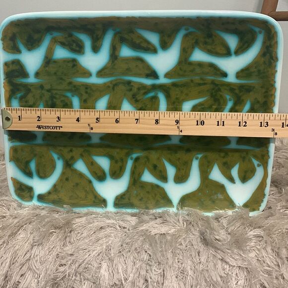 Alessio Tasca Signed Hand Painted
Ceramic Italian Mid-Century Modern Wall Plate - Picture 10 of 17